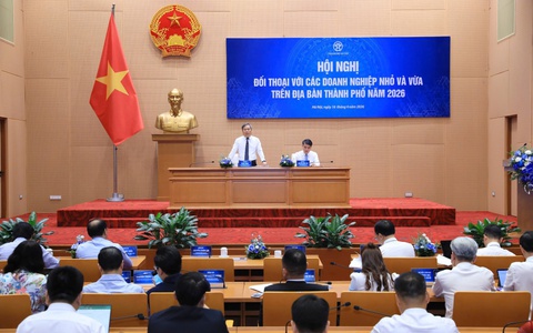 Tổng thuật: Hà Nội đối thoại với các doanh nghiệp nhỏ và vừa trên địa bàn