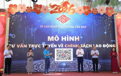 Đổi mới trong phục vụ nhân dân qua môi trường số - Phường Cửa Nam ra mắt mô hình tư vấn trực tuyến về chính sách lao động