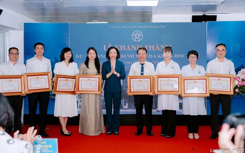 Khánh thành dự án nâng cấp Bệnh viện Đa khoa Hòe Nhai