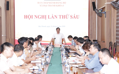 Xã Đại Thanh: Đẩy mạnh công tác giải phóng mặt bằng các dự án lớn, ứng dụng hiệu quả chuyển đổi số