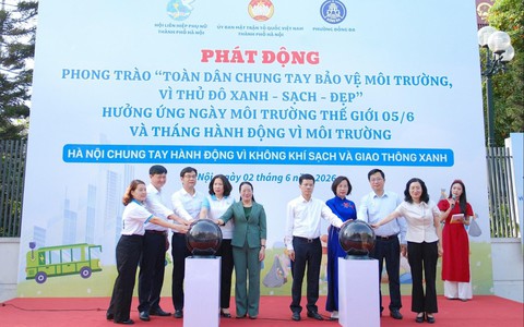 Thông tin chỉ đạo, điều hành của UBND Thành phố, Chủ tịch UBND thành phố Hà Nội (ngày 05/6/2026)