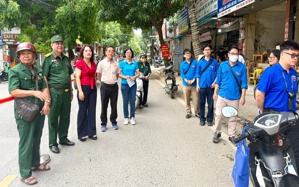 Phường Ô Chợ Dừa đẩy nhanh công tác giải phóng mặt bằng thực hiện Dự án Vành đai 1