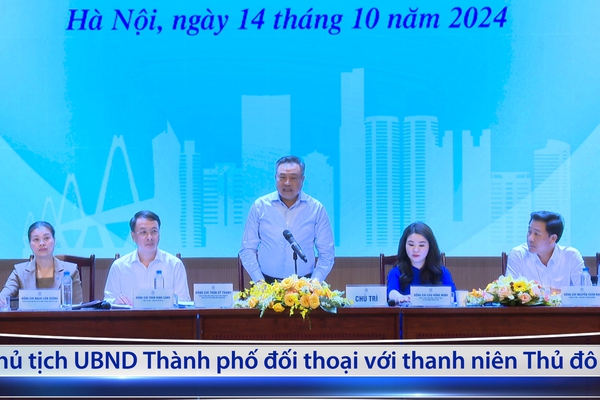 Chủ tịch UBND Thành phố đối thoại với thanh niên Thủ đô