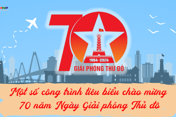 Những công trình nổi bật chào mừng 70 năm Ngày Giải phóng Thủ đô