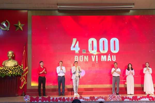 Ngày hội hiến máu “Giọt hồng tri ân” tại Hà Nội