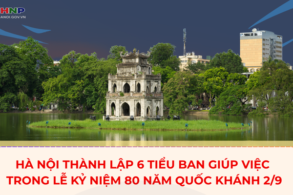 Thành lập 6 Tiểu ban giúp việc trong Lễ kỷ niệm 80 năm Quốc khánh 2/9