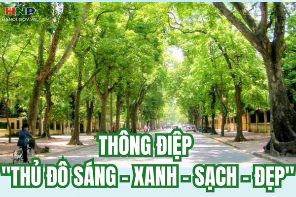 Thủ đô sáng - xanh - sạch - đẹp chào đón Quốc khánh 2/9