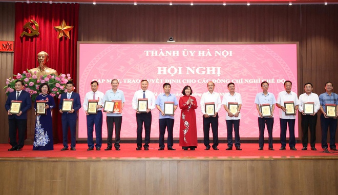 Hanoi Party Committee announces personnel decision