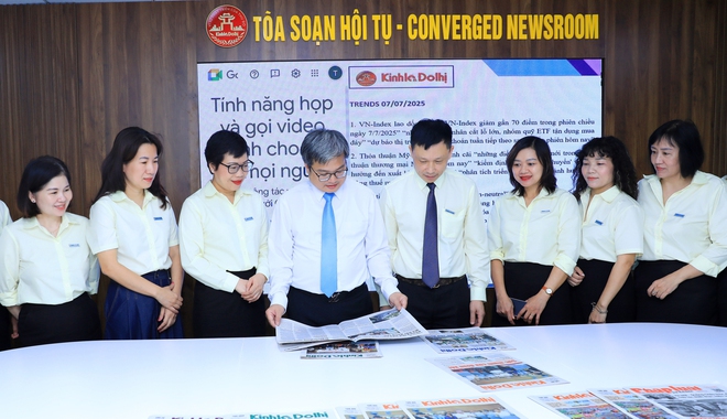 Kinh te & Do thi Newspaper takes the lead in digital journalism transformation