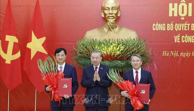 Politburo appoints new Head of Central Organization Commission and Chief of Party Central Office