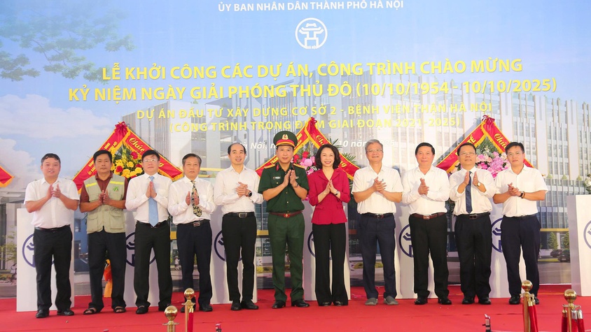 Khởi công xây dựng cơ sở 2 - Bệnh viện Thận Hà Nội