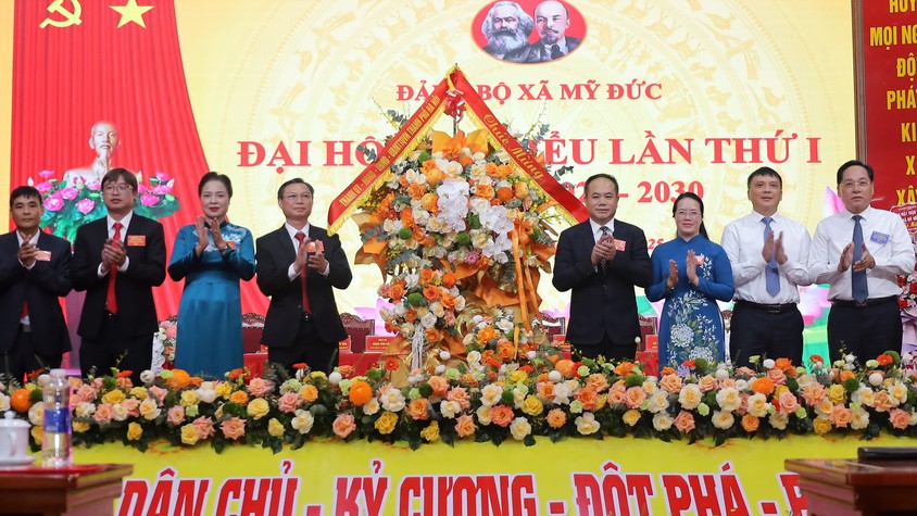 Xã Mỹ Đức: Khai thác tiềm năng, tạo đột phá trong nhiệm kỳ mới