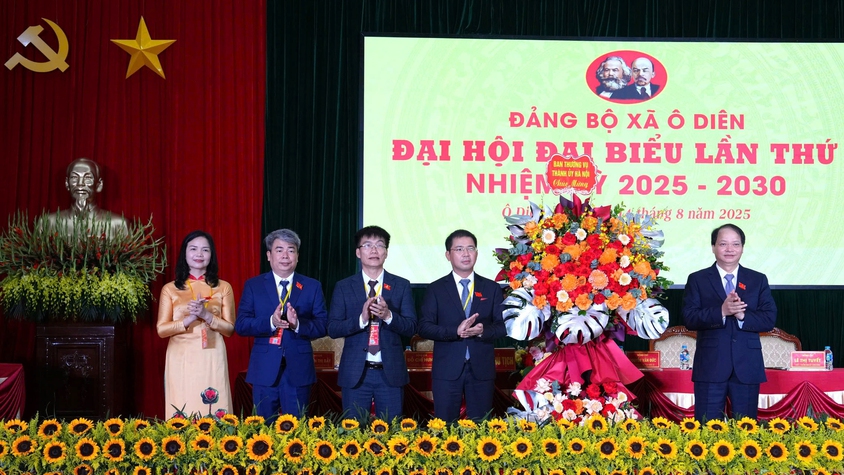 Xây dựng xã Ô Diên xanh, văn minh, năng động và phát triển