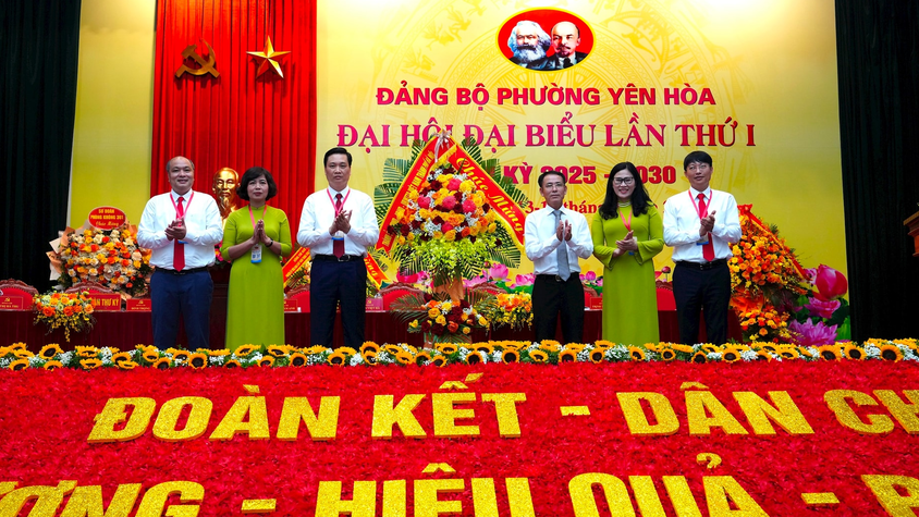 Phó Chủ tịch UBND Thành phố Nguyễn Trọng Đông: Phường Yên Hòa cần có quyết tâm mới để vững vàng bước vào kỷ nguyên mới