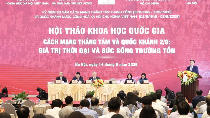 Hội thảo khoa học Quốc gia: Cách mạng Tháng Tám và Quốc khánh 2/9: Giá trị thời đại và sức sống trường tồn