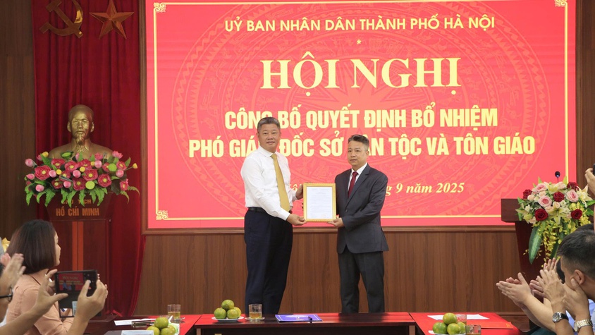 Đồng chí Phan Vũ là Phó Giám đốc Sở Dân tộc và Tôn giáo Hà Nội