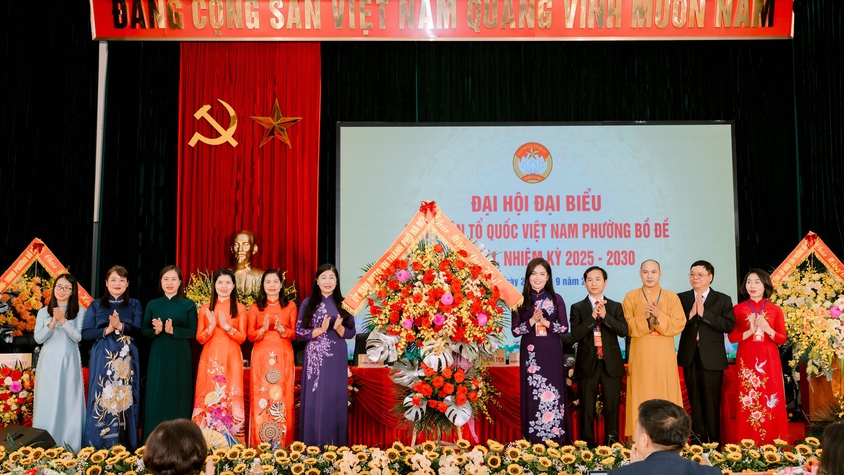 Đại hội MTTQ Việt Nam phường Bồ Đề: Phát huy sức mạnh khối đại đoàn kết toàn dân tộc