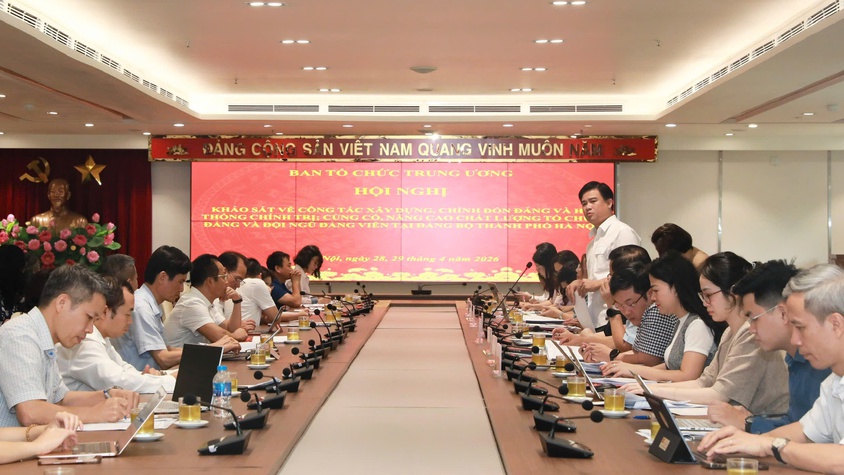 Khảo sát công tác kết nạp Đảng trong học sinh, sinh viên tại Hà Nội