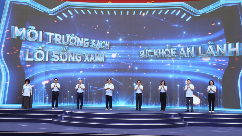 Hà Nội: Mít tinh phát động Ngày Sức khỏe toàn dân 7/4