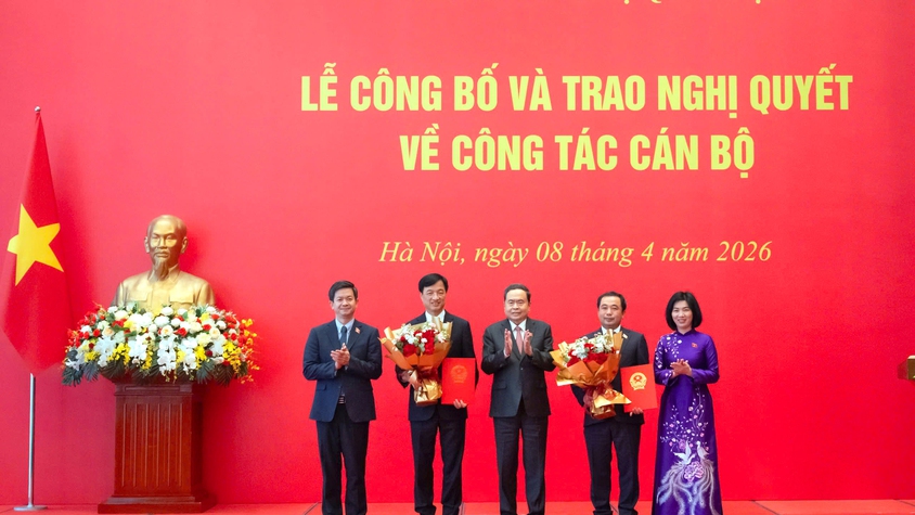 Đồng chí Trần Đức Thắng được bầu là Trưởng Đoàn đại biểu Quốc hội thành phố Hà Nội