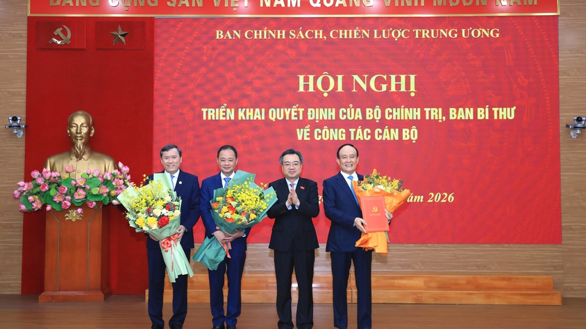 Ban Chính sách, chiến lược Trung ương triển khai Quyết định của Bộ Chính trị, Ban Bí thư về công tác cán bộ