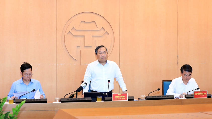 Chủ tịch Hà Nội Vũ Đại Thắng: Tập trung xử lý dứt điểm các lĩnh vực gây lãng phí
