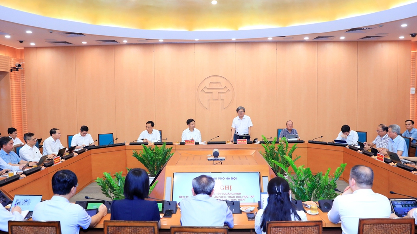 Hà Nội - Quảng Ninh chia sẻ kinh nghiệm về phát triển khoa học công nghệ, đổi mới sáng tạo và chuyển đổi số