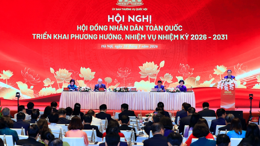 Khai mạc Hội nghị HĐND toàn quốc triển khai phương hướng, nhiệm vụ nhiệm kỳ 2026 - 2031