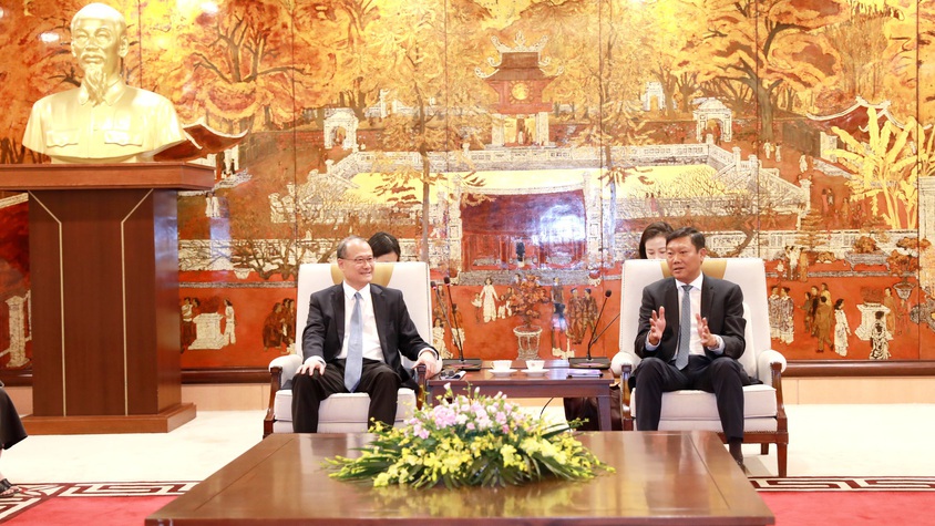 Thúc đẩy hợp tác giữa Hà Nội và Tập đoàn Sunwah (Trung Quốc)