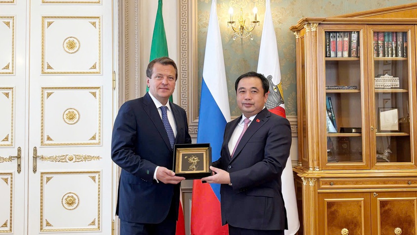 Mở ra tiềm năng hợp tác to lớn giữa Hà Nội và thành phố Kazan, Cộng hòa Tatarstan, Liên bang Nga