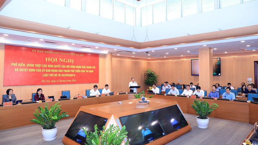 Hơn 5.000 đại biểu quán triệt các Nghị quyết triển khai thi hành Luật Thủ đô năm 2026