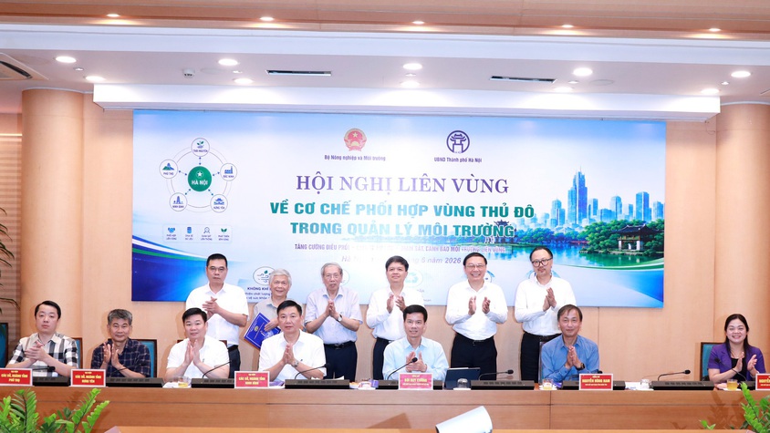 Hà Nội và các địa phương ký kết Quy chế phối hợp Vùng Thủ đô trong quản lý môi trường
