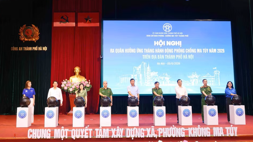 Hà Nội phát động Tháng hành động phòng, chống ma túy năm 2026