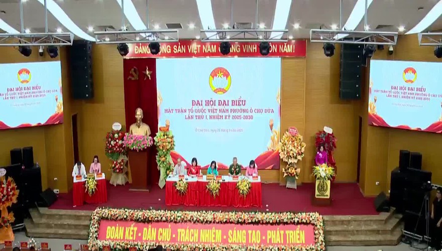 Phường Ô Chợ Dừa ra mắt trợ lý ảo AI hỗ trợ điều hành, giải quyết thủ tục hành chính