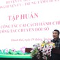 Huyện Thanh Oai: Tập huấn bồi dưỡng công tác cải cách hành chính, chuyển đổi số